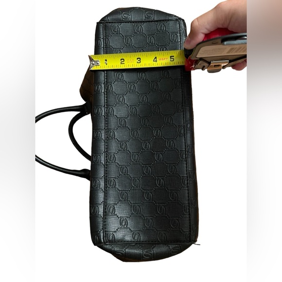 BEBE Black Shoulder Bag Purse - Picture 10 of 12